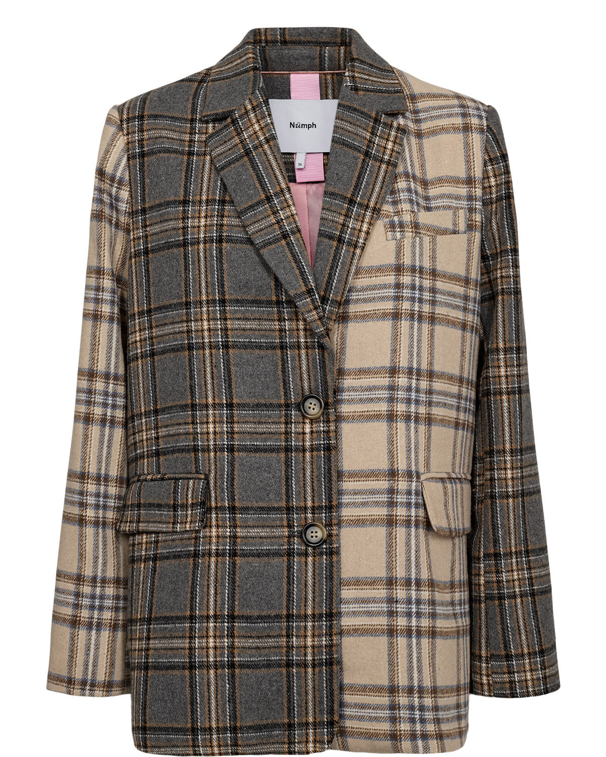 Blazer carreaux "Avey" chez Nümph