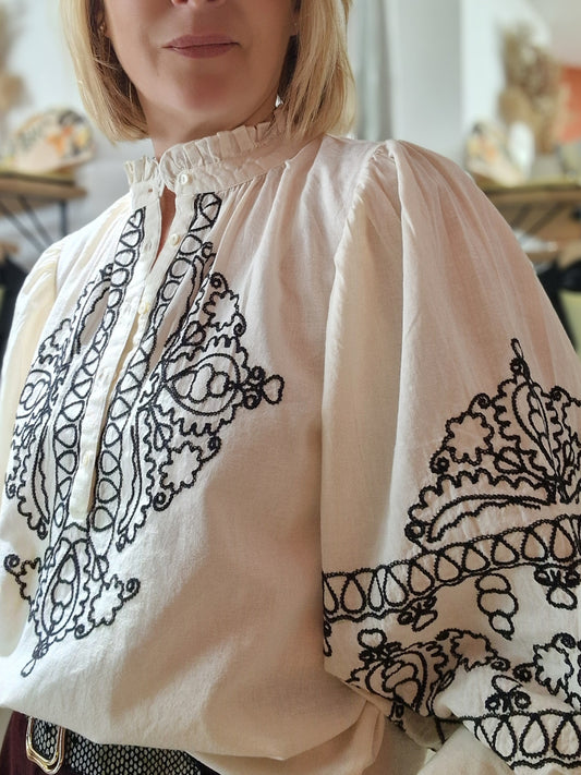 Blouse manches longues "Arequipa" chez The Good Familiy