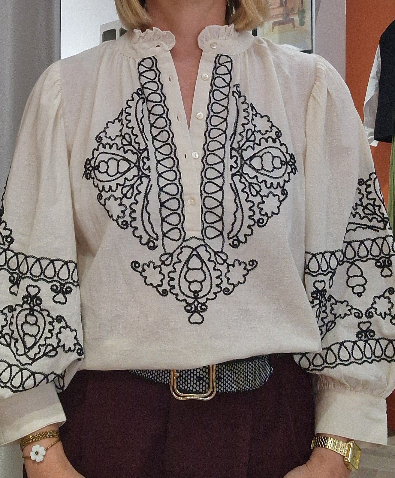 Blouse manches longues "Arequipa" chez The Good Familiy
