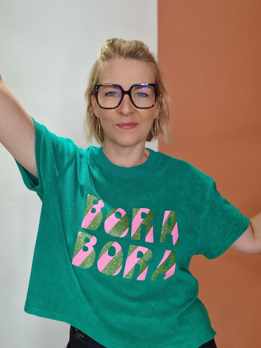 T-shirt éponge "Bora Bora" Marcello Collection