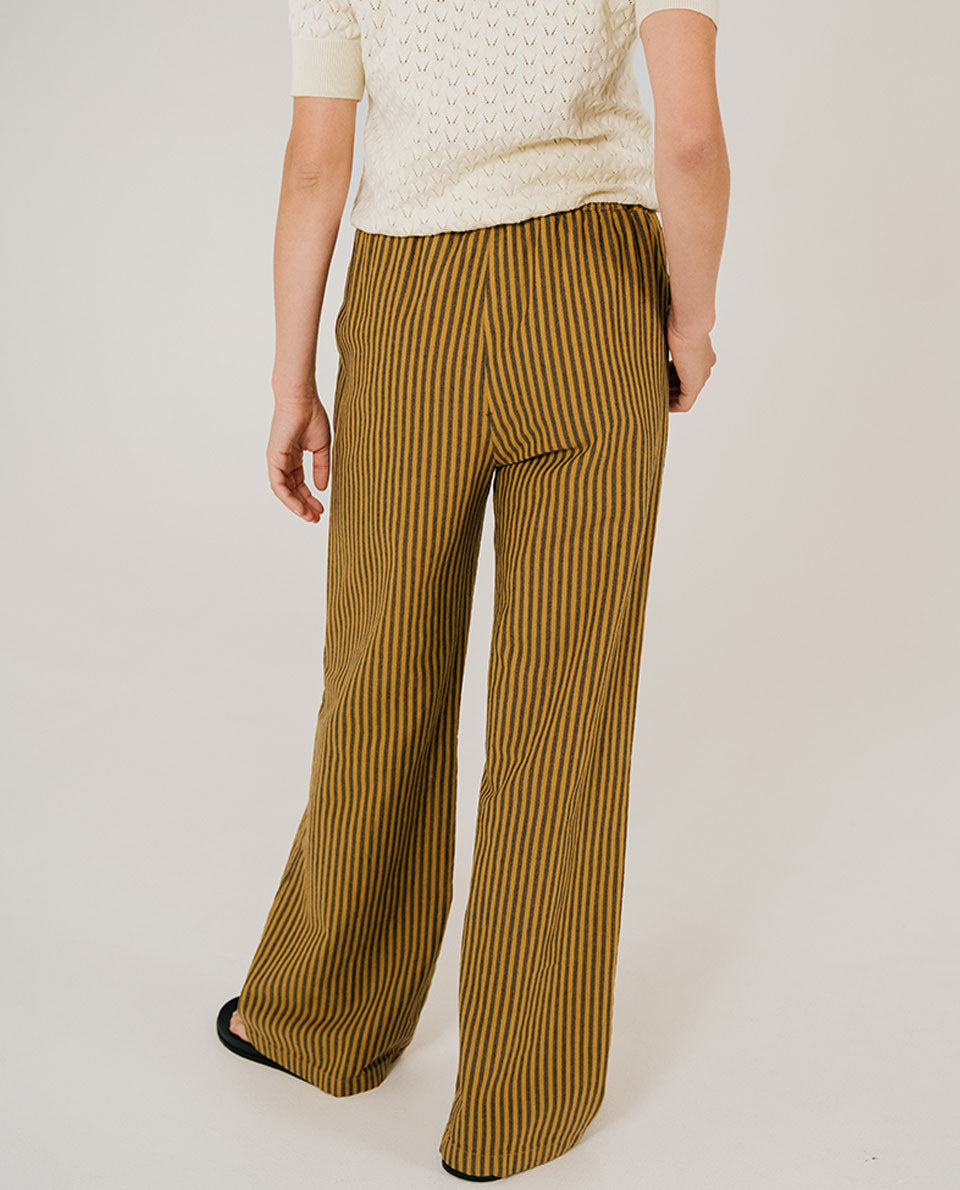 Pantalon rayé à cordon Tinsels