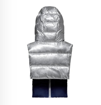 Capuche Argent/Marine Fudoon