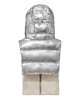 Capuche Argent/Sherpa Fudoon