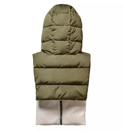 Capuche Kaki/Sherpa Fudoon
