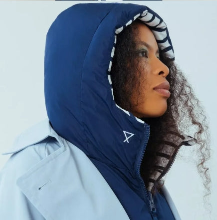 Capuche Marinière/Navy Fudoon