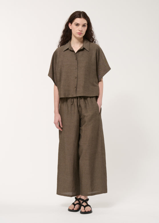 Chemise manches courtes "Lucia" chez Humility