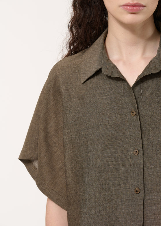 Chemise manches courtes "Lucia" chez Humility