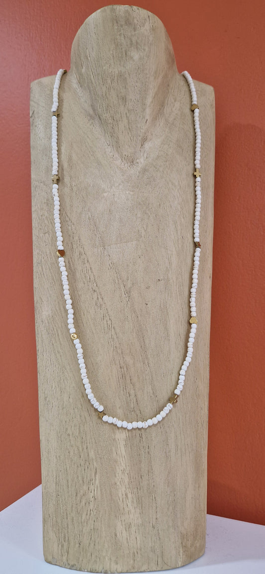 Collier ou bracelet "Zoé" Le Monde Est Stone