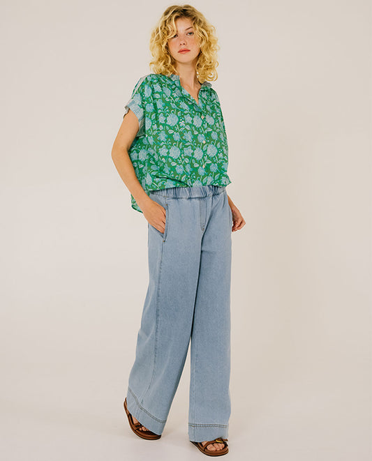 Chemise imprimée manches courtes Tinsels