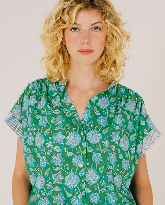 Chemise imprimée manches courtes Tinsels