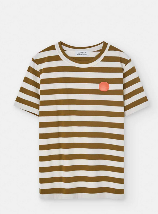 T-shirt rayé Loreak Mendian