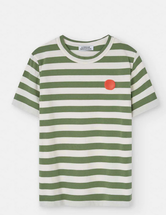 T-shirt rayé Loreak Mendian