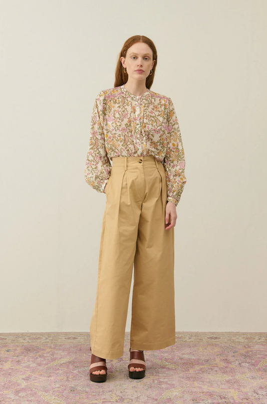 Chemise fleurie manches longues Louise Misha