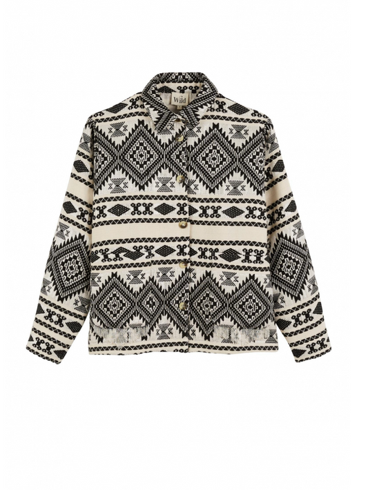 Veste à imprimés géométriques Wild