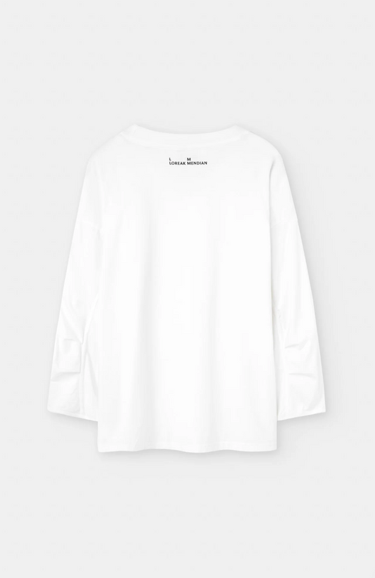 T-shirt manches longues oversize Loreak Mendian