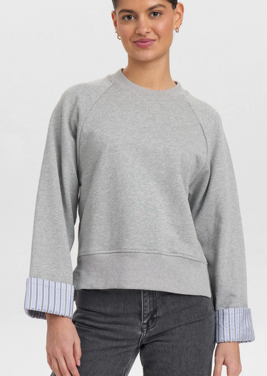 Sweat détail chemise Nümph