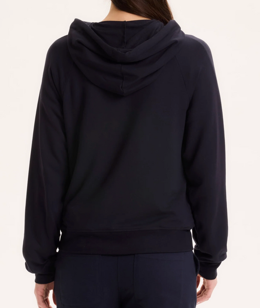 Sweat zippé à capuche Majestic Filatures