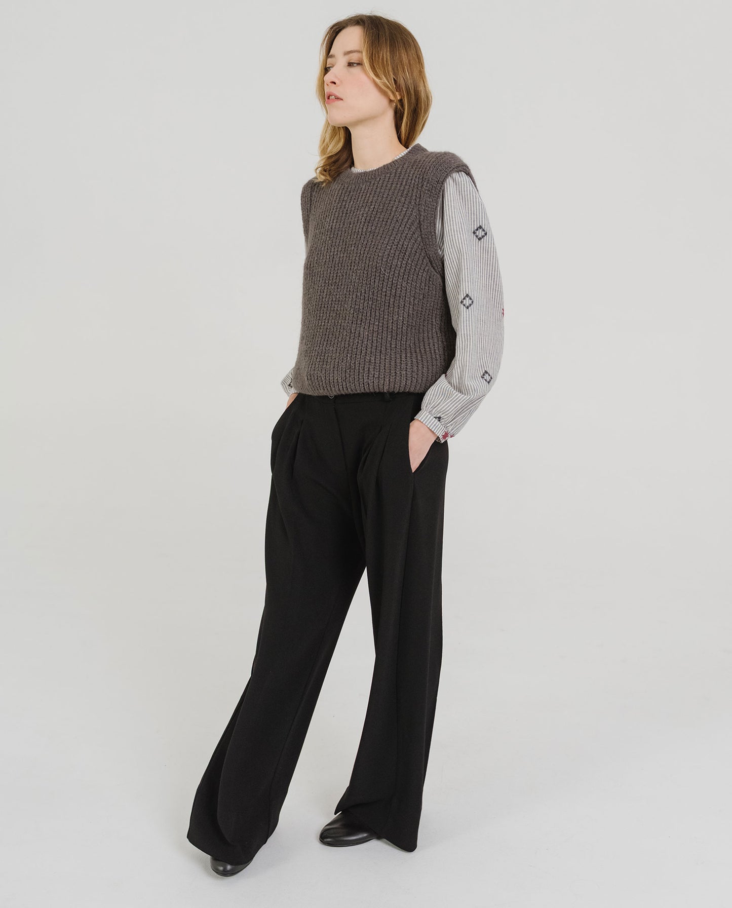 Pull sans manche "Djoan" Tinsels