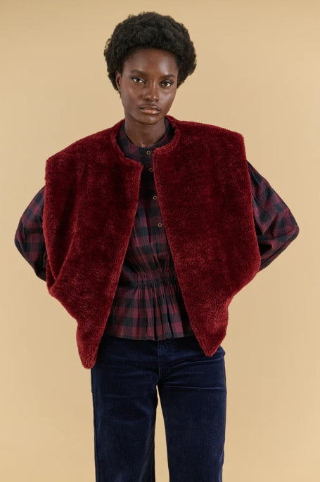 Gilet fausse fourrure "Bruxelles" The Good Family