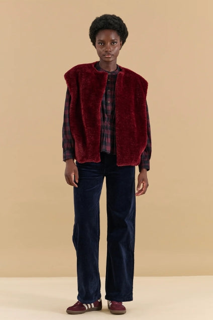 Gilet fausse fourrure "Bruxelles" The Good Family