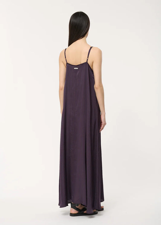 Robe rayée à bretelles Humility