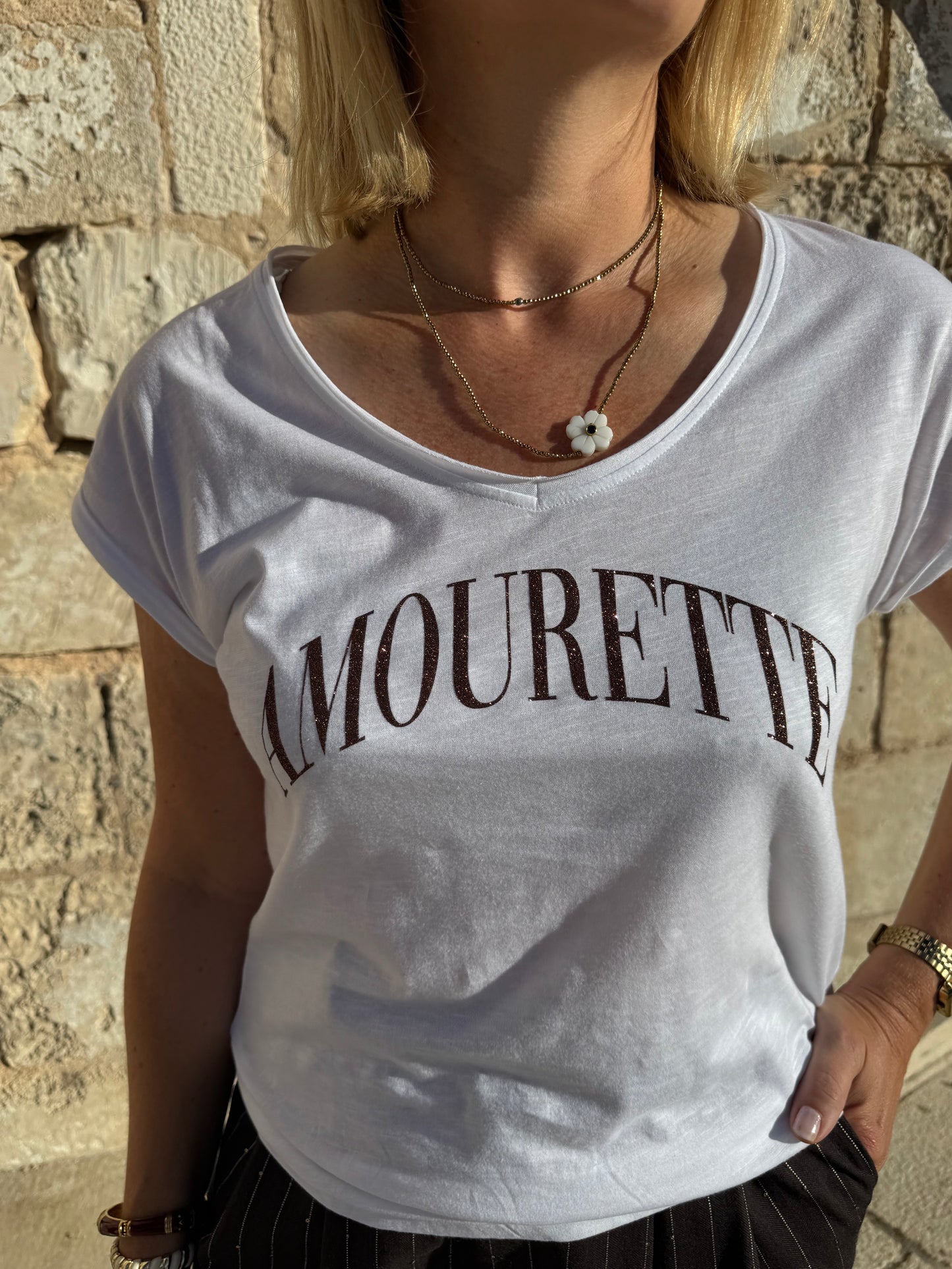 T-shirt "Amourette" chez Anouk et Ninon