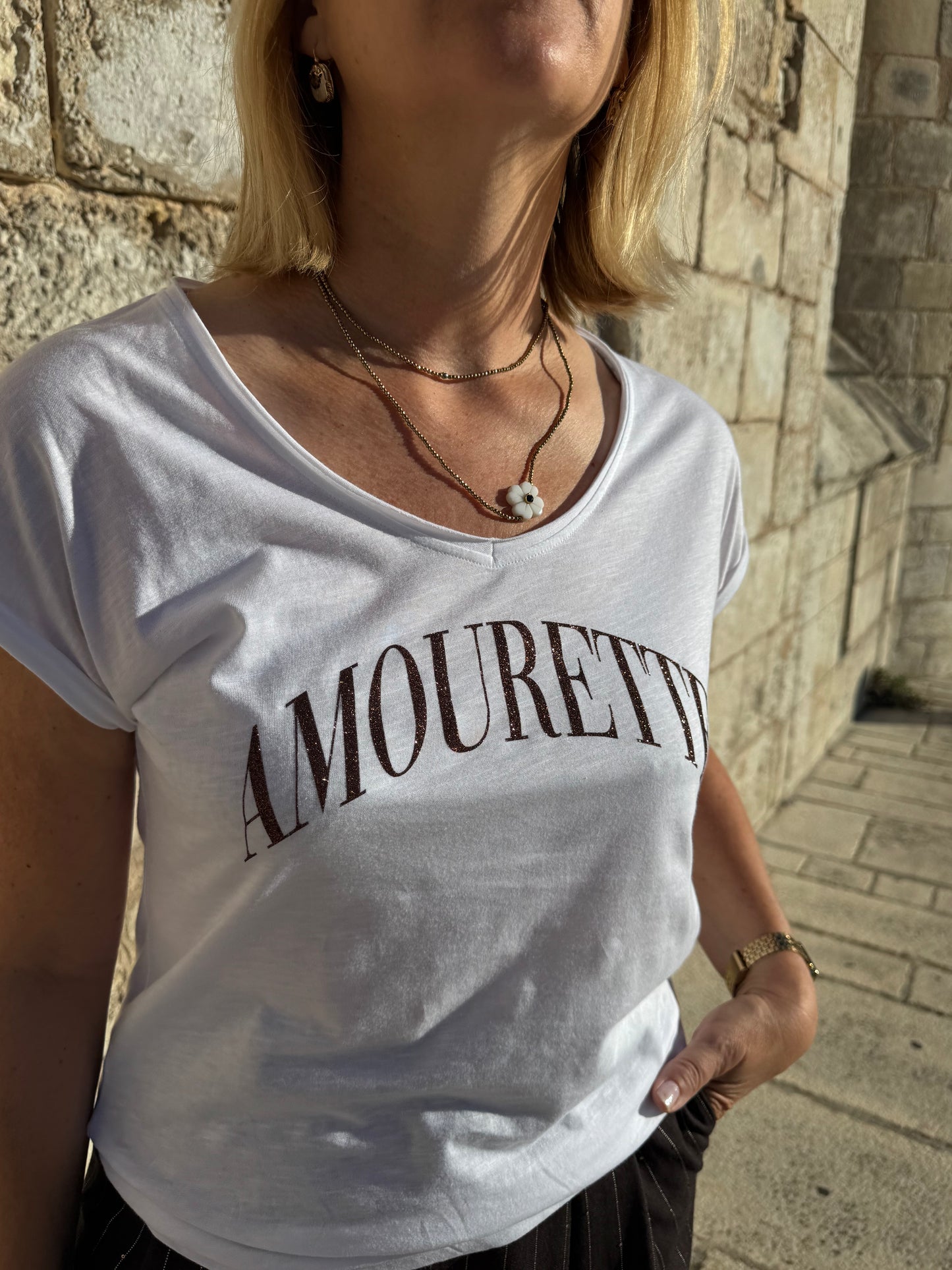 T-shirt "Amourette" chez Anouk et Ninon