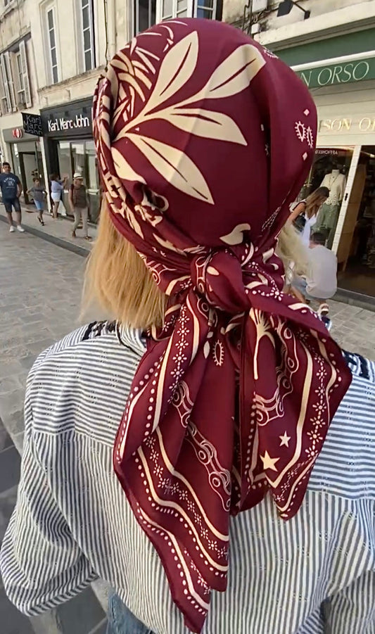 Foulard Medium "Bandana" Wild