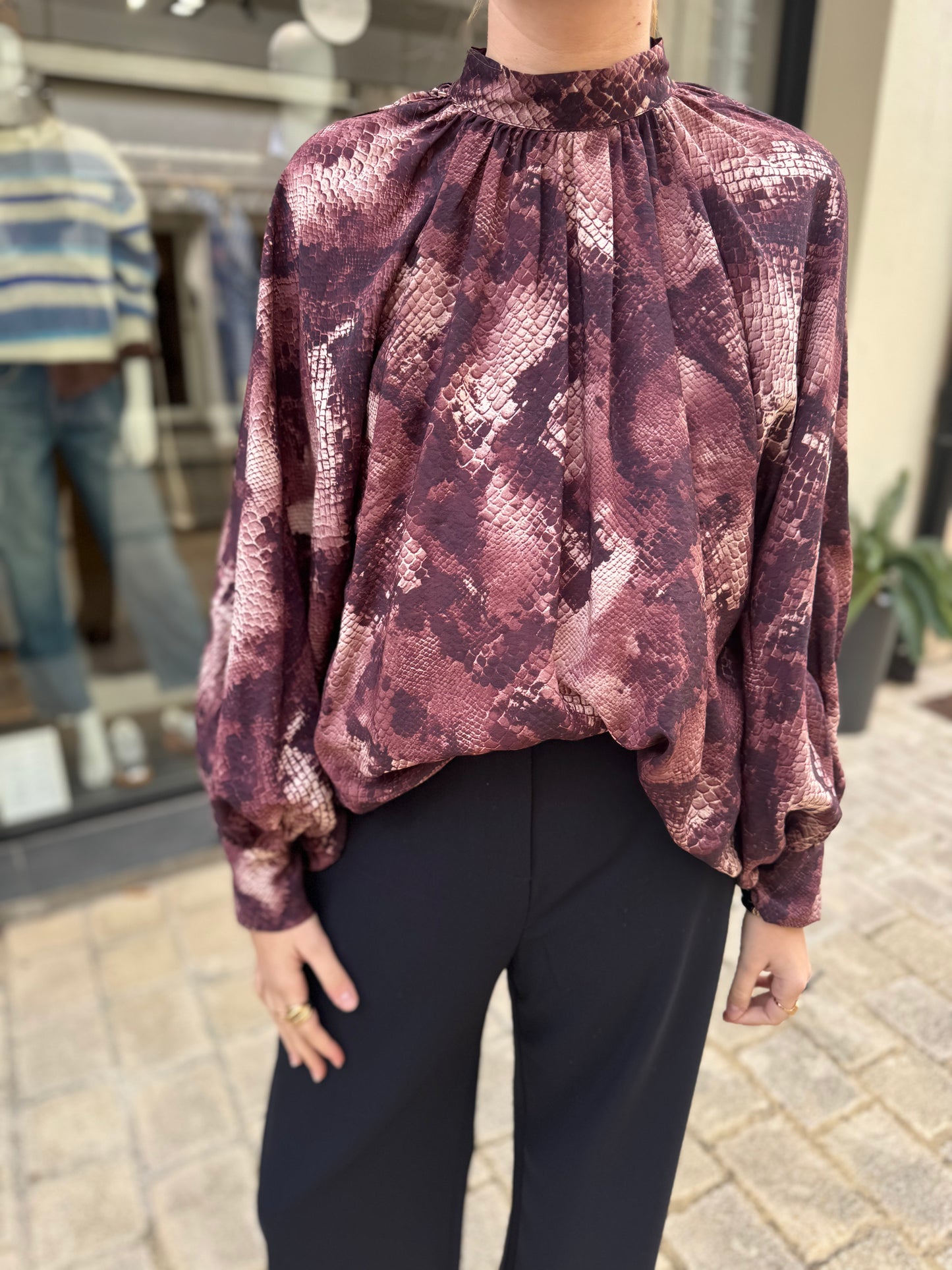 Blouse "Alba" chez Imprevu