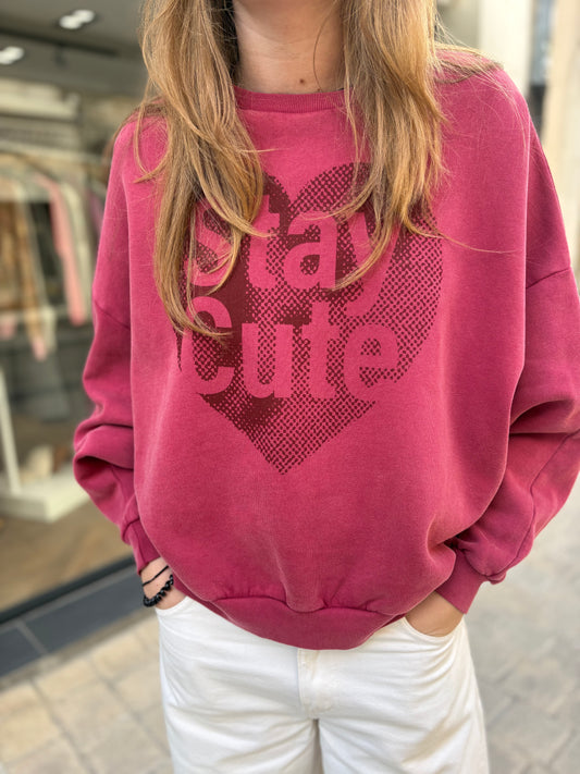 Sweat oversize "Heart" chez Stay Cute