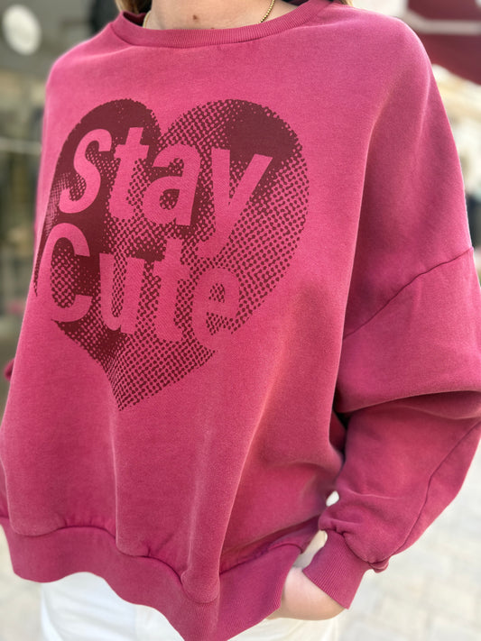 Sweat oversize "Heart" chez Stay Cute