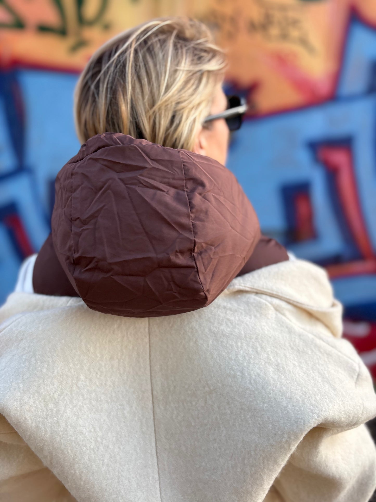 Capuche Chocolat/Sherpa Fudoon