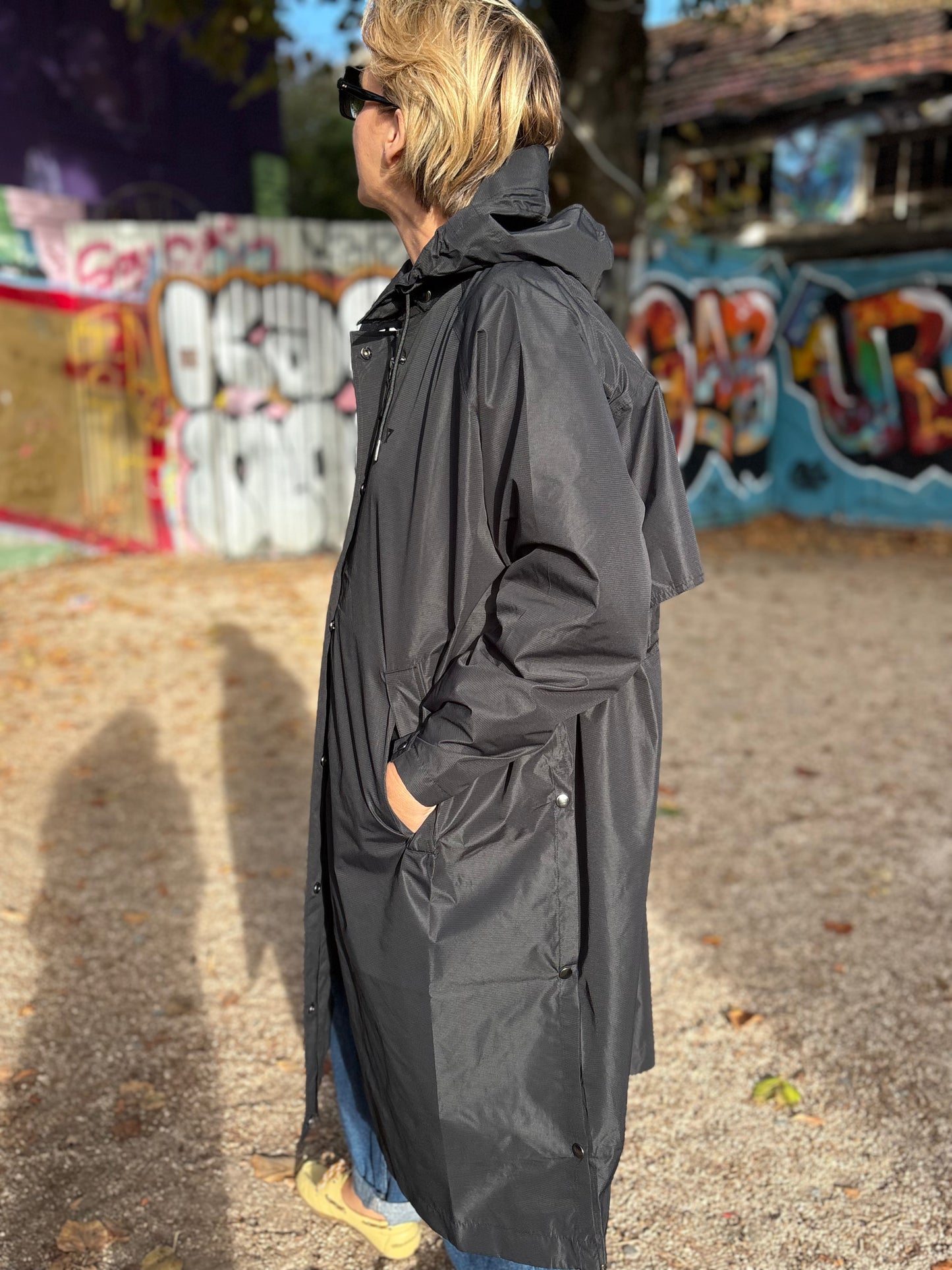 Trench coat imperméable chez Fudoon