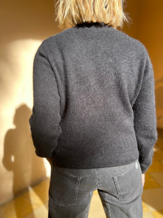 Pull col roulé Majestic Filatures