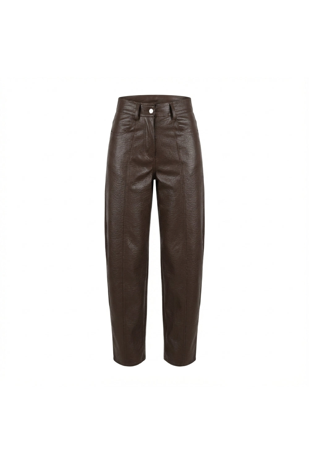 Pantalon carotte effet cuir "Raya" chez Imprevu