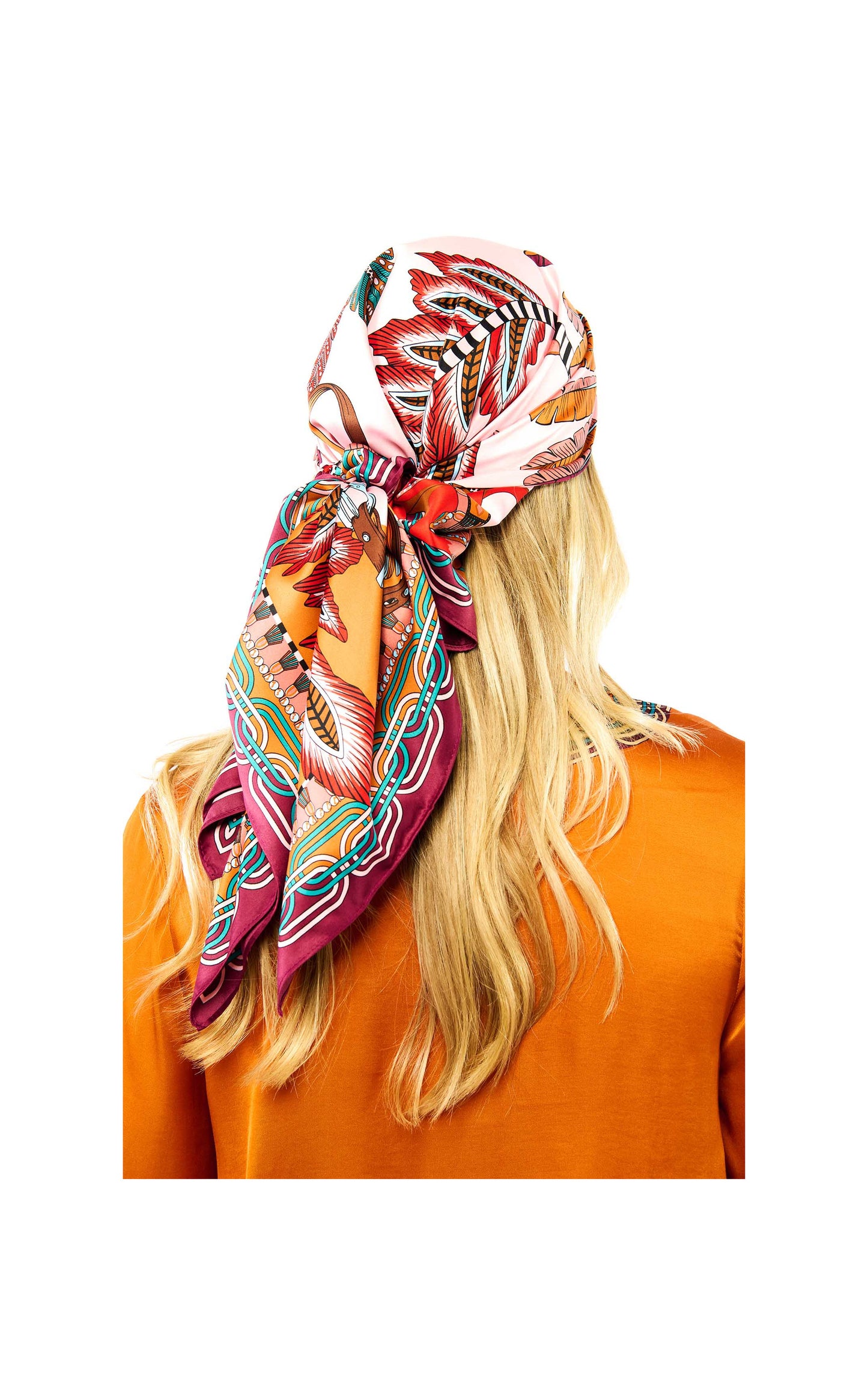 Foulard Medium "Pony Pony" Wild
