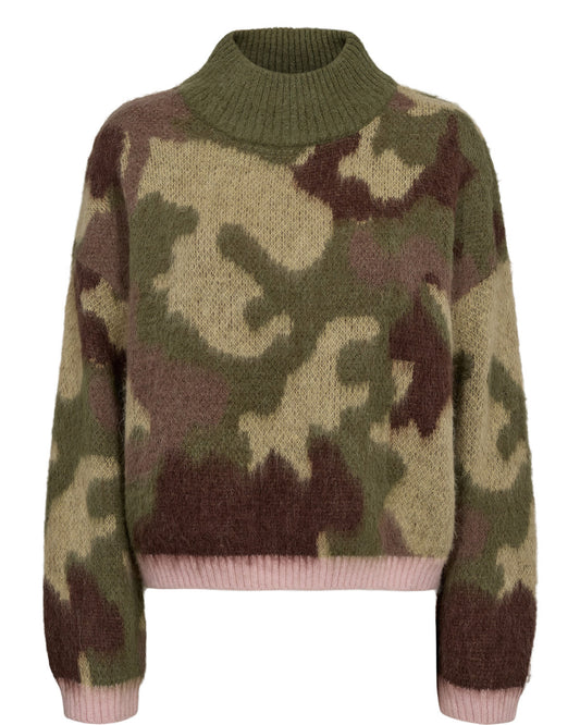 Pull col montant "Camu" chez Nümph