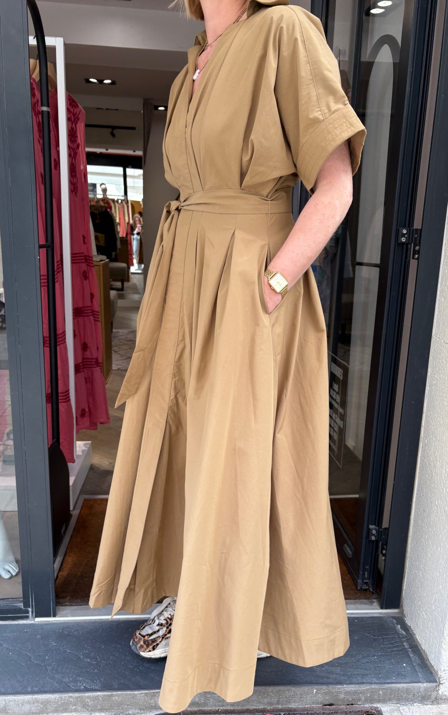 Robe longue manches courtes "Destin" The Good Family