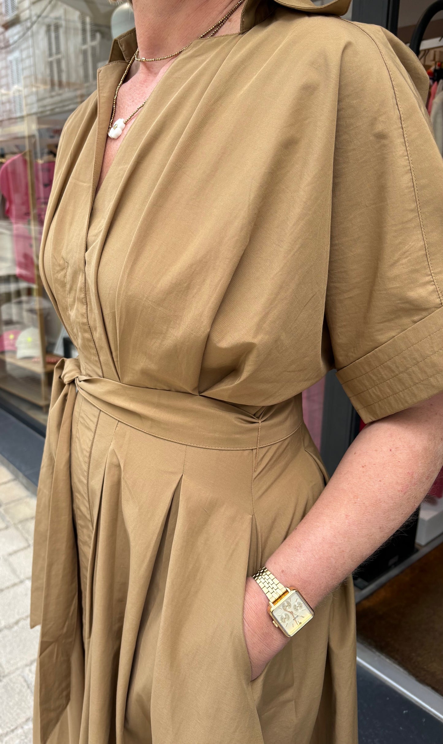 Robe longue manches courtes "Destin" The Good Family