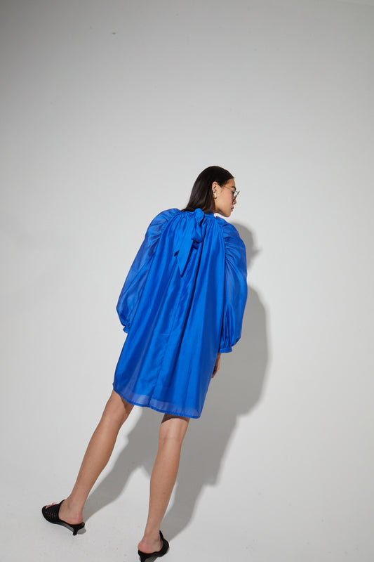 Robe courte manches longues "Ilona" chez Imprevu