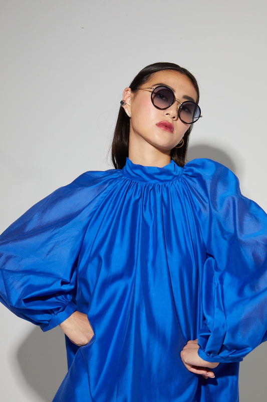 Robe courte manches longues "Ilona" chez Imprevu