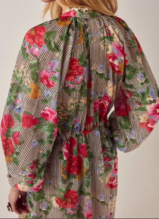 Robe longue manches longues "Vicky" chez Maison Hotel