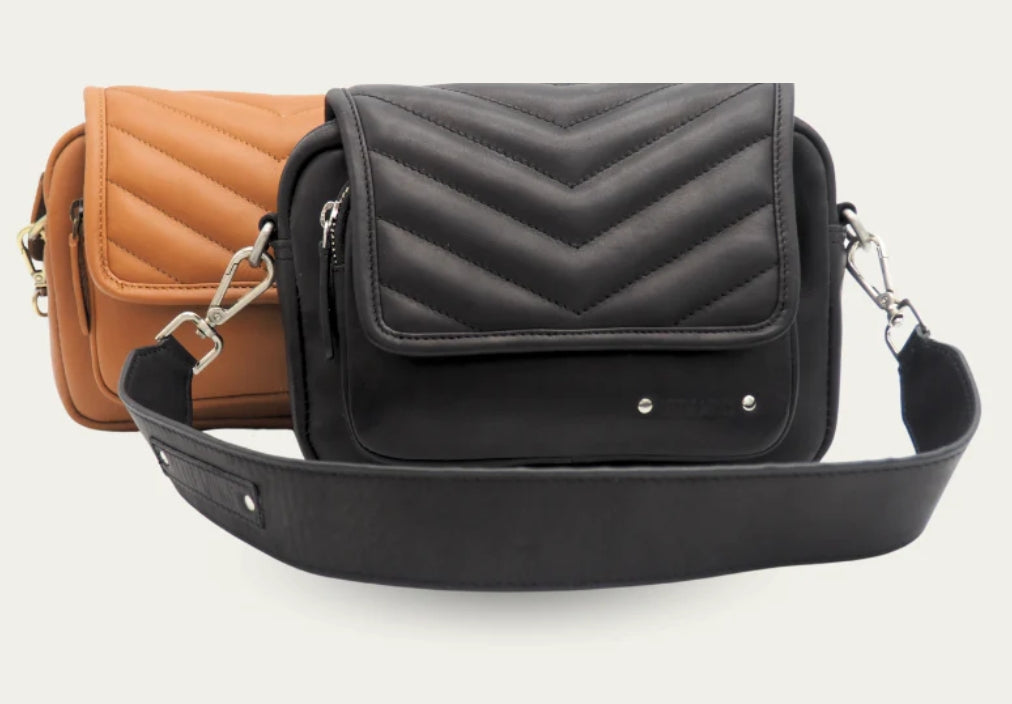 Sac bandoulière cuir "Aglaé" chez Little Wings