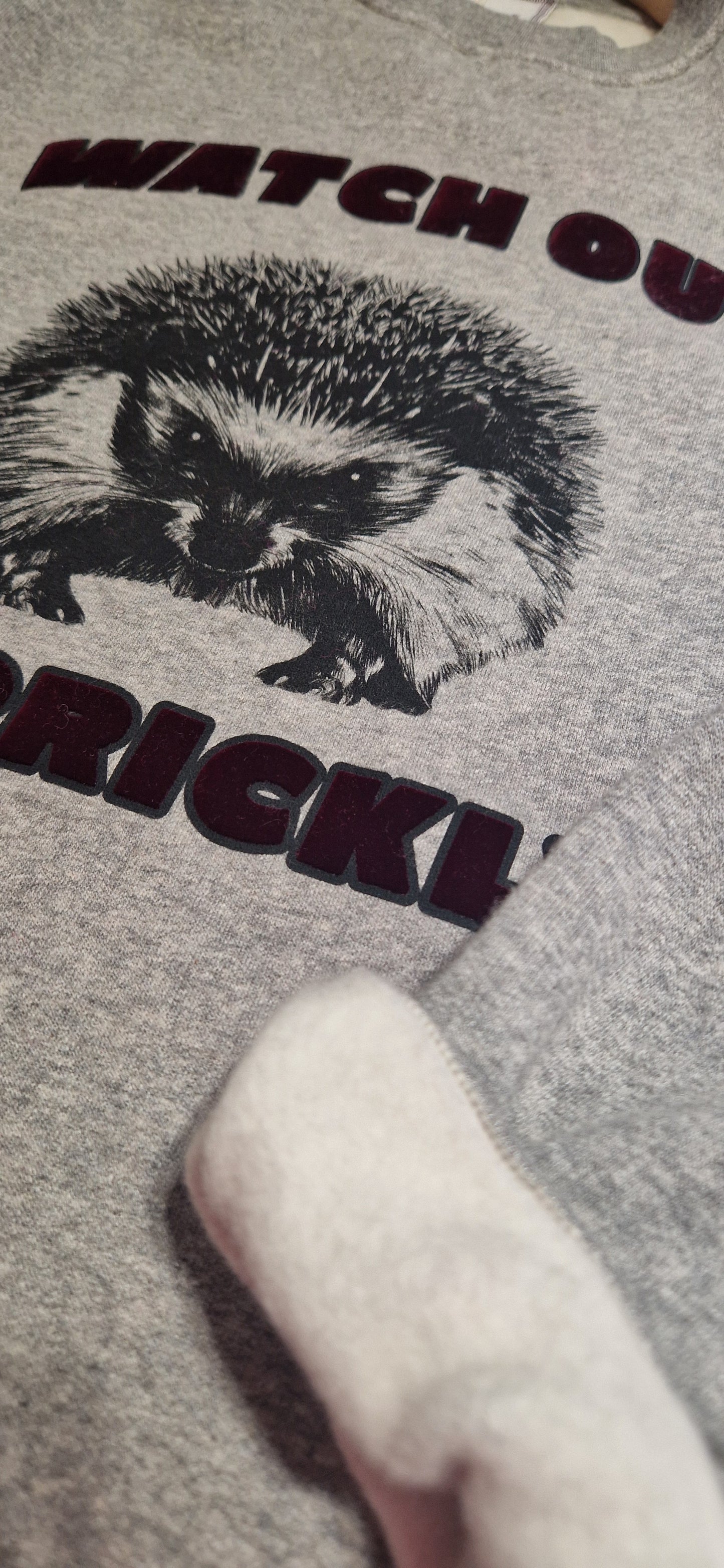 Sweat "Prickly" Imprevu