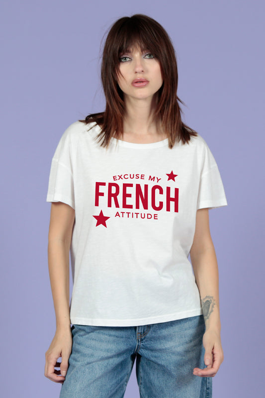 T-shirt manches courtes "French" Stay Cute