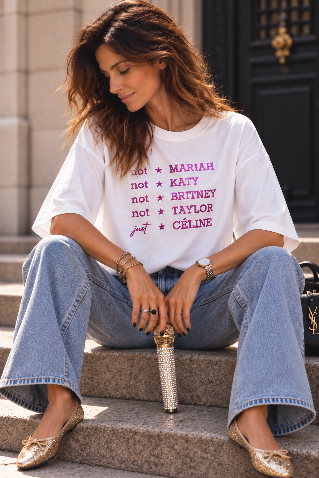 T-shirt manches courtes "Just Céline" chez Anouk & Ninon