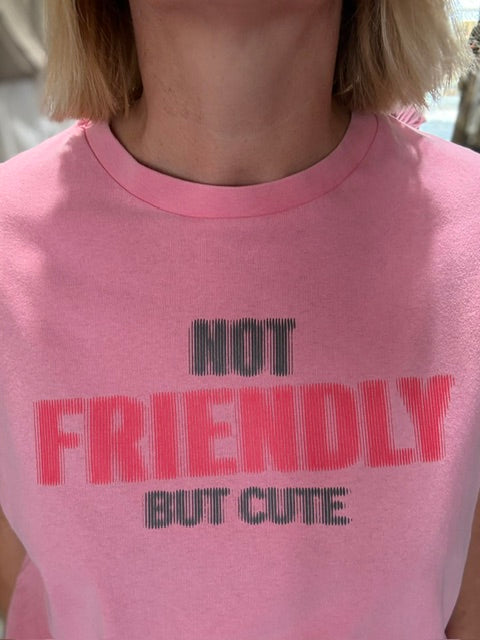 T-shirt manches courtes "Friendly" chez Stay Cute