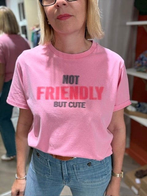 T-shirt manches courtes "Friendly" chez Stay Cute