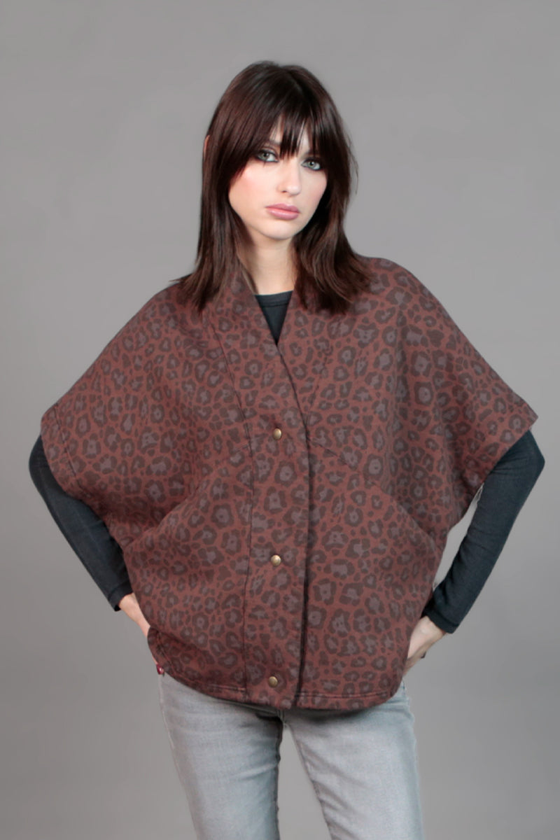 Gilet poncho "Baghera" Nine Tees