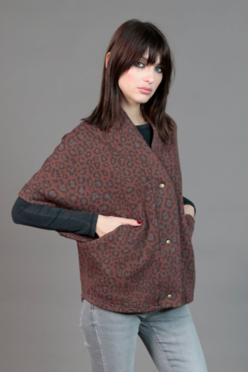 Gilet poncho "Baghera" Nine Tees